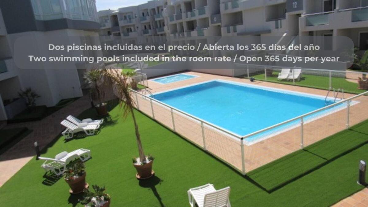 Basa Paradise - Piscina, Terraza, Wifi Y Parking Corralejo Exterior foto